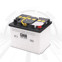 GW Brand 12V 60ah Car Dry Charged Battery DIN60 Lead-acid Auto Starter Battery