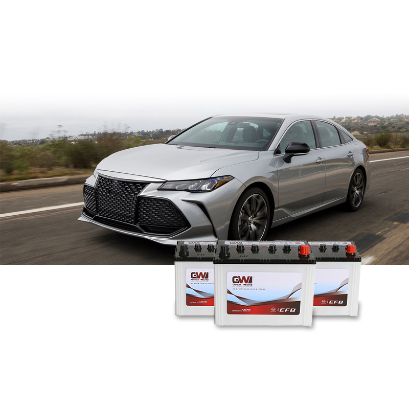 GW Brand Car Battery 12V 100Ah EFB Batteries