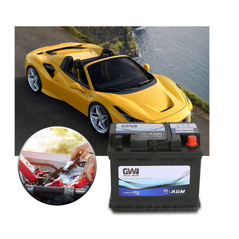 GW Brand Car Battery 12V 105Ah AGM Batteries