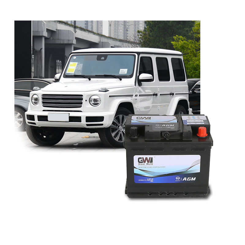 GW Brand Car Battery 12V 75Ah AGM Battery
