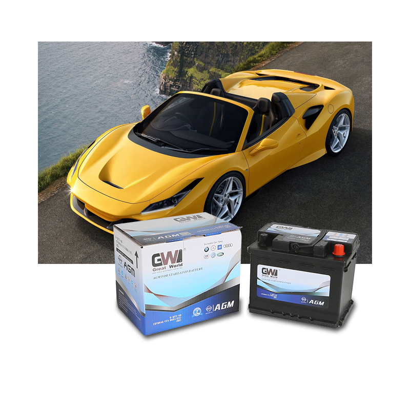 GW Brand Car Battery 12V 105Ah AGM Batteries