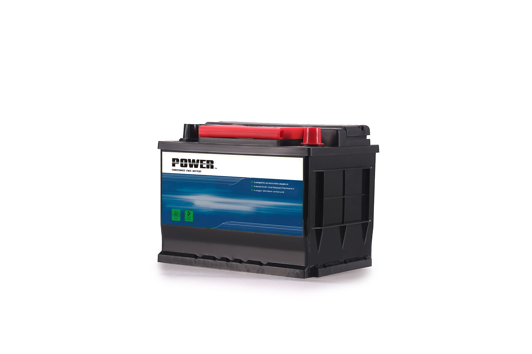 POWER Brand Car Battery 12V 75Ah Maintenance Free Starter Battery