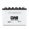 GW Brand 12V 80Ah JIS Car Battery N80 Dry Charged auto starter lead acid Battery