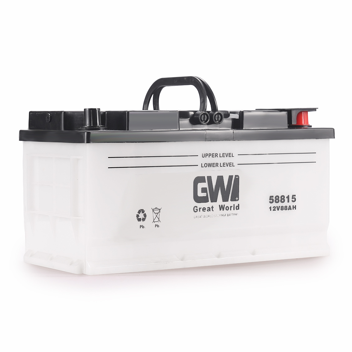 GW Brand 12V 100ah Car Dry Charged Battery DIN100 Lead-acid Auto Starter Battery